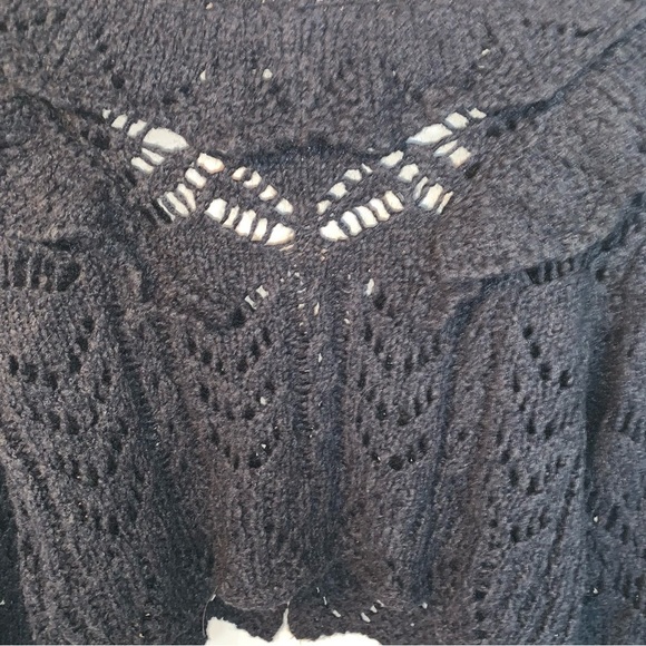 Free People Avery Cardigan Black XS - Picture 13 of 13